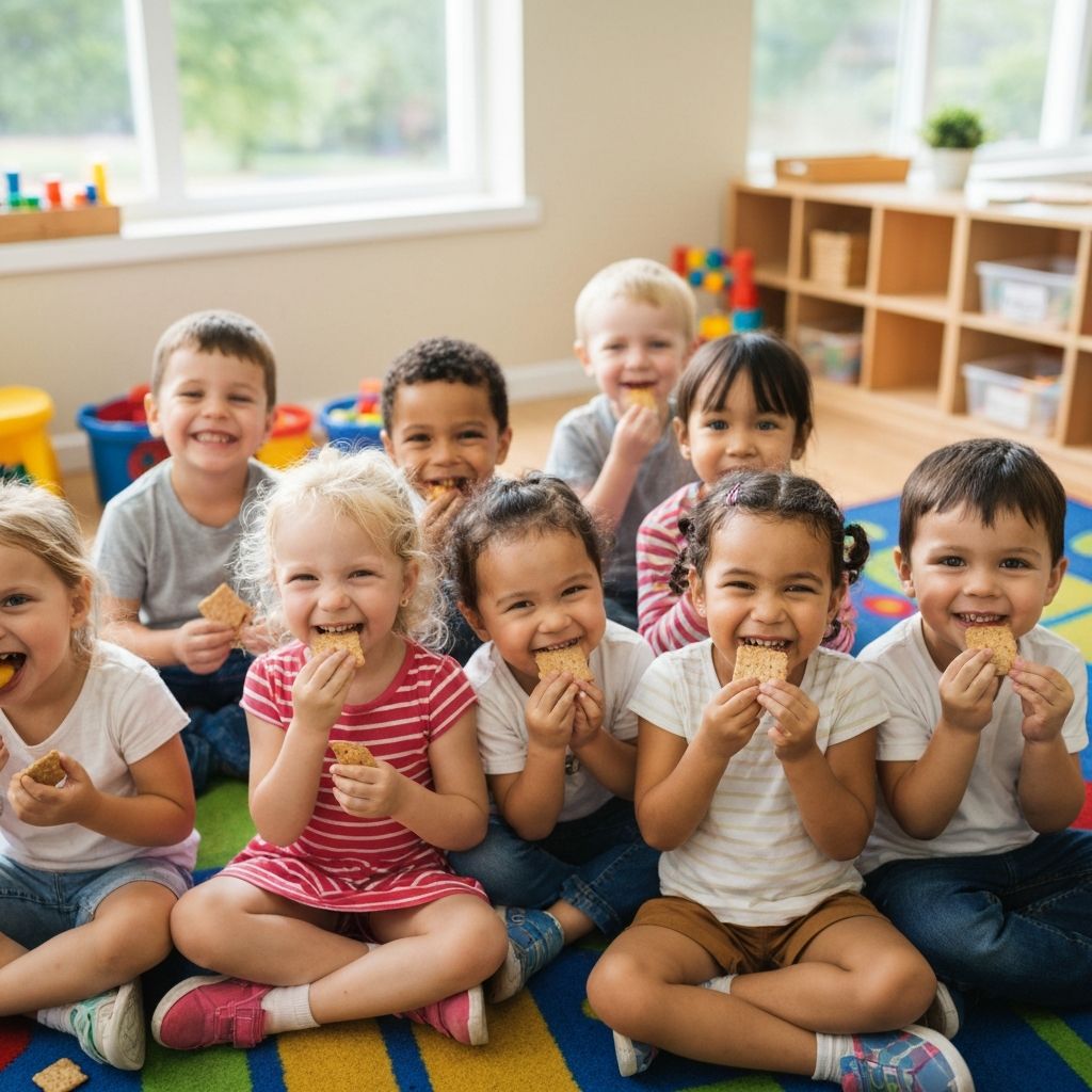 Children enjoying nutritious meals at Escuelita Colibri